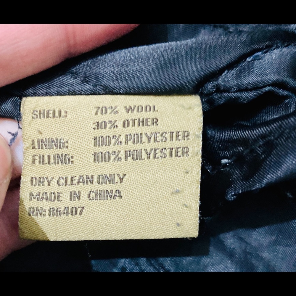 Bgsd Wool Blend Patch Pocket Toggle Coat - image 5